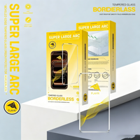 Protection d'écran en verre trempé HD 300C anti-poussière et anti-explosion pour iPhone 17 16 Pro Max, compatible également avec iPhone 15 14 13 Pro Max