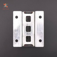 Zapata Guía Moderna de Acero para Ascensor KM51245188V001 120*9MM, Buje de Riel Guía Principal para Contrapeso de Cabina, Accesorios para Ascensor SG20