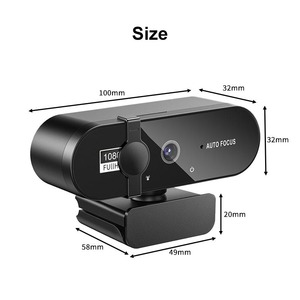 <span class=keywords><strong>Webcam</strong></span> haute résolution W66 4K avec capteur CMOS et microphone intégré par Jiubei, USB Plug-and-Play pour diffusion en direct et appels vidéo - Product Image 6