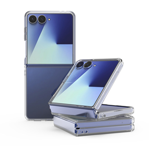 <span class=keywords><strong>Precio</strong></span> de Fábrica para Funda de Teléfono Móvil Compatible con Z Flip 6, Plegable, Transparente, TPU+PC, Resistente a Impactos, Carcasa Rígida con Anillo Magnético - Product Image 5