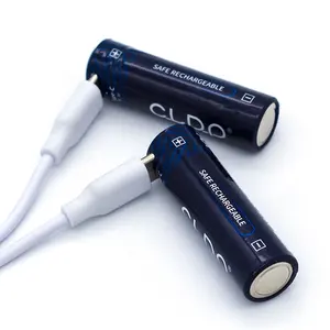 Chillee-batería recargable por USB, 1,6 v, Zinc-níquel, 1800mwh, carga inteligente AAA