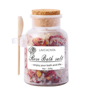 100% Naturel avec du beurre de karité <span class=keywords><strong>Formule</strong></span> originale Tremper dans l'eau de mer Détente Bain SPA Sels de bain 350g Parfum personnalisé - Product Image 1