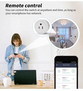 Adattatore <span class=keywords><strong>presa</strong></span> WiFi intelligente 10A spina Google Home/Alexa telecomando Timer ABS <span class=keywords><strong>presa</strong></span> a muro 16A NFC - Product Image 3