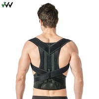 Ceinture de Correction Posturale en Mousse Réglable pour le Dos – Sangle de Soutien Protectrice pour Renforcer le Dos