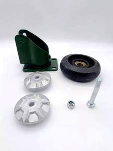 <span class=keywords><strong>3</strong></span> 4 5 Polegada Industrial Carrinho De Borracha Rodas para Bancada Projeto Giratória Bloqueio Rodízios Heavy Duty Rodízio Rodas com Freio - Product Image 5