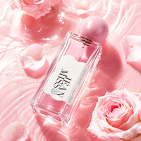 Brume corporelle parfumée rose pour fille, haute qualité, niche, fraîche et légère, 50ml, best-seller arabe et vietnamien, vente en gros directe usine