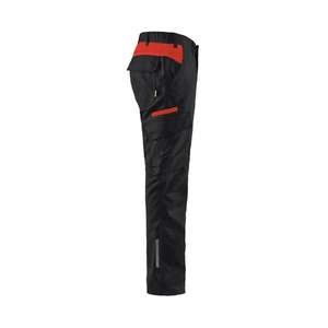 BLAKLADER - 144418329956C54 Industry <b>trousers</b> stretch Black/<b>Red</b> - EAN 7330509757772 WORK <b>TROUSERS</b> <b>CARGO</b> WORK <b>TROUSERS</b> - Product Image 3