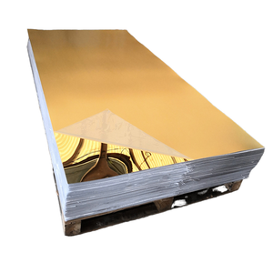 Factory Direct Sales Olida Electroplated Gold Silver <strong>Mirror</strong> Acrylic Plates Extruded Process <strong>Plastic</strong> Cutting 1220x2440mm - Product Image 1