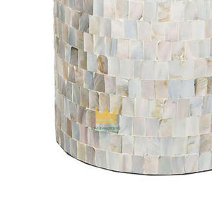 Mesa de Centro Moderna con Incrustaciones de Nácar, Diseño OEM, Personalizable, Hecha a Mano, Decoración para Sala de Estar, Mueble Multifuncional - Product Image 3