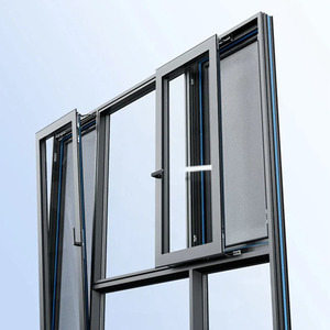Finestre a battente con funzione di inclinazione verso l'interno finestre finestre a battente vetrate insonorizzate in alluminio - Product Image 2