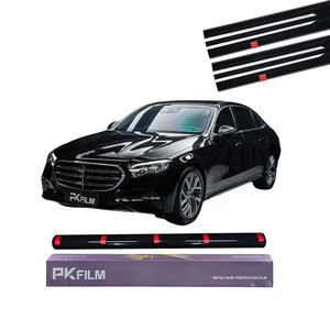 فيلم حماية طلاء السيارة من مادة TPU، فاخر 7.5 مل، أسود فائق اللمعان، مقاوم للأشعة فوق البنفسجية، ذاتي الشفاء، غير مائل للاصفرار، إصلاح تلقائي، مقاوم للخدوش - Product Image 1