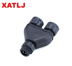 Xatlj m12 sies2 3 4 5 6 7 8 2 + 3 2 + 4 ליבה y הצורה הגברית נקבה butt + 5a ce etl UL94V-0 ip67 - Product Image 4