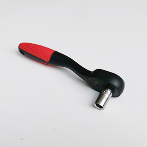 Lixin Tools Ratchet Wrench 1/4 3/8 1/2 Inch Vanadium Steel Curved Handle Auto Repair Manual Imperial Standard - Product Image 4