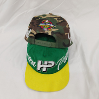 Topi Snapback Bordir Kamuflase Kustom Grosir Berkualitas Tinggi Desain Keren Vintage Corduroy Unisex