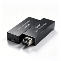Tarjeta de Red Gigabit Yunvo, Adaptador USB 3.0 Tipo C a SFP Gigabit Ethernet para Mejorar la Velocidad de Datos de Computadoras Portátiles o Switches