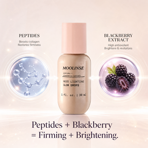 Siero Illuminante Vegano con Acido Ialuronico, <span class=keywords><strong>Vitamina</strong></span> <span class=keywords><strong>E</strong></span>, Antiossidanti Organici, Anti-Rughe, Idratante, Schiarente <span class=keywords><strong>e</strong></span> Restringente Pori - Product Image 3