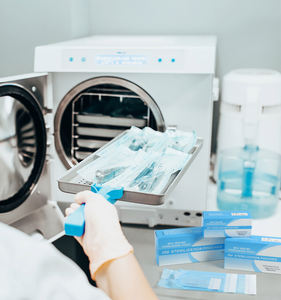 Стерилизационные пакеты CLEAN DENTAL для автоклава, паровые, на основе этиленоксидного стерилизатора, самозапечатывающиеся, с индикатором изменения цвета, 3,5 x 10 дюймов, сертифицированы CE, класс I - Product Image 6