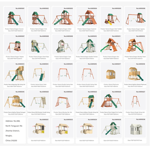 Ensemble de balançoires en bois pour enfants, pour jardin, cour, parc, intérieur, extérieur, 4 en 1, avec toboggan et chaise à bascule pour tout-petits, pour enfants - Product Image 6