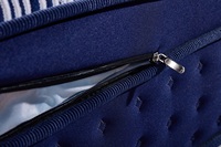 Matelas orthopédique Queen King Size pour hôtel, en mousse à mémoire de forme, latex et ressorts ensachés 5 zones, compressé
