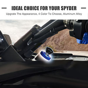 Cubierta Protectora <span class=keywords><strong>de</strong></span> Aluminio Azul para el Interruptor <span class=keywords><strong>de</strong></span> Encendido, para Can-Am Spyder <span class=keywords><strong>Serie</strong></span> F3, Accesorios para Motocicleta - Product Image 5