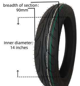 Vente directe d'usine de motos à pédales avec cadres incurvés Motos rétro Motos de rue 80/90-14 et 80/90-16 Pneus - Product Image 3