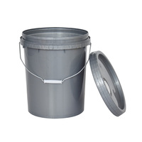 Chine Vente en gros Couleurs personnalisables Peinture vide Seau de détail de voiture de 5 gallons Seau recyclable en plastique pour usage industriel