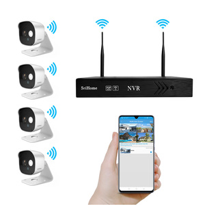 1080P 2MP De Sécurité 8CH <span class=keywords><strong>Kit</strong></span> NVR <span class=keywords><strong>Sans</strong></span> <span class=keywords><strong>Fil</strong></span> Système DE Caméra DE VIDÉOSURVEILLANCE HD détection de mouvement poussoir d'<span class=keywords><strong>alarme</strong></span> - Product Image 6