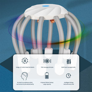 2024 Neueste Smart Wireless Charging Octopus Design Kopf massage gerät 3D-Massage zur Entspannung Freisprech-Massage gerät für die elektrische Kopfhaut - Product Image 6