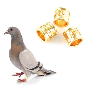Vogelring Goud Koper Metaal Homing Club Liefdesvogel Poot Ringetjes Koper <span class=keywords><strong>Au</strong></span> Duivenring Band - Product Image 2