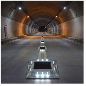 Marcador <span class=keywords><strong>de</strong></span> Señalización <span class=keywords><strong>de</strong></span> Tráfico Integrado, Resistente al Agua, <span class=keywords><strong>de</strong></span> Aluminio, con Energía Solar, para Advertencia en el Borde del Empapadero <span class=keywords><strong>de</strong></span> Aeropuertos - Product Image 2