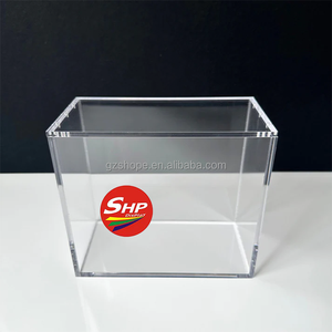 Scatola Protettiva in Acrilico Personalizzabile con Logo per <span class=keywords><strong>Star</strong></span> <span class=keywords><strong>Wars</strong></span> Unlimited - Rebel Fire Booster Box, Coperchio con Forte Magnete - Product Image 5