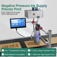 Imprimante jet d'encre industrielle Vinica P70 Pro à solvant pour codage continu 24/7 sur lignes de production – Idéale pour sacs, étiquettes et cartons