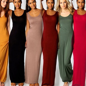Chic bodycon maxi dress In A Variety Of 