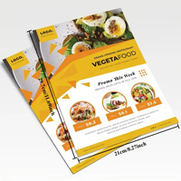 Flyers personnalisés A6/A5/A4, affiches recto-verso, impression numérique, plastification, logo/design graphique sur mesure pour entreprises