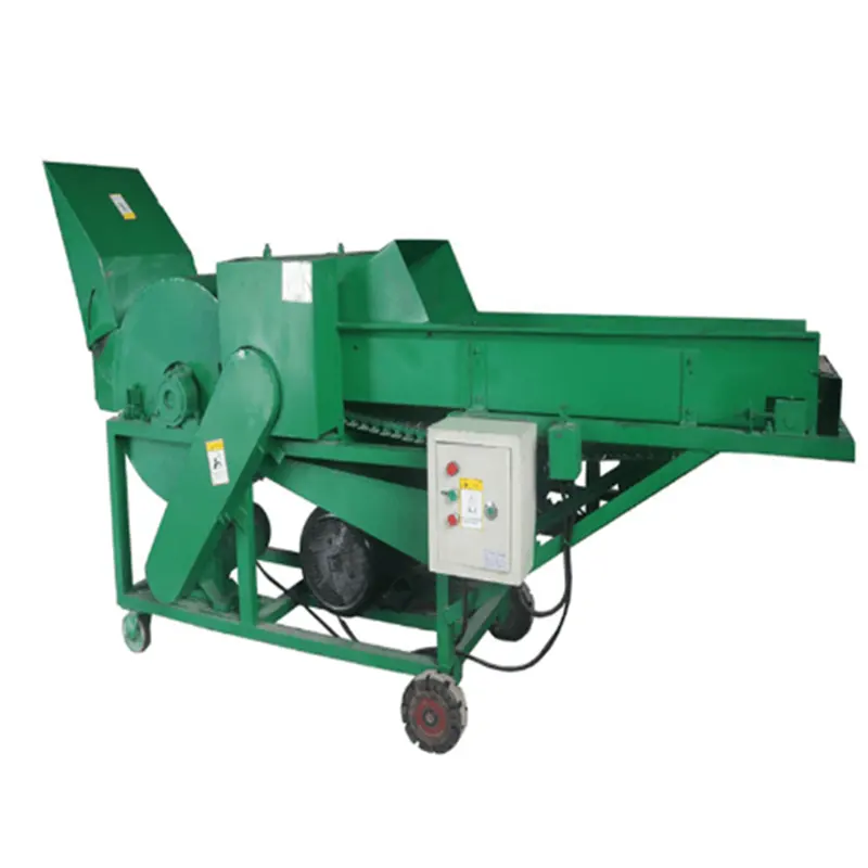 New Product Cotton Stalks Corn Stalks Wheatgrass Straw Rolling Processing Rub Silk Machine