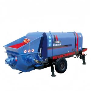 ماكينة نقل الخرسانة الصغيرة المحمولة بالديزل من JIUHE ، مضخة نقل الأسمنت الصغيرة المتنقلة - Product Image 2