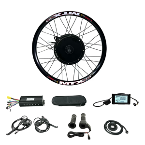 Kit de Conversión de Bicicleta Eléctrica MTX39 con Rueda de 52V 2000W, Controlador de Onda Sinusoidal de 40A/45A, SW900 UKC1, Colorido, <span class=keywords><strong>para</strong></span> Rueda Trasera de 26/27.5/29 Pulgadas - Product Image 2