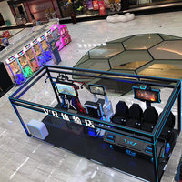 Otros productos de entretenimiento VR Park 9D Máquina de juego Solución VR Equipo de realidad virtual Parque temático de atracciones VR