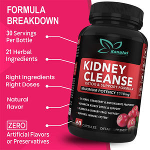 Venta al por mayor personalizado Limpieza de riñón desintoxicación tracto urinario Suplemento De Salud suplemento de riñón cápsulas de hierbas <span class=keywords><strong>Renal</strong></span> mezcla fórmula píldora - Product Image 4