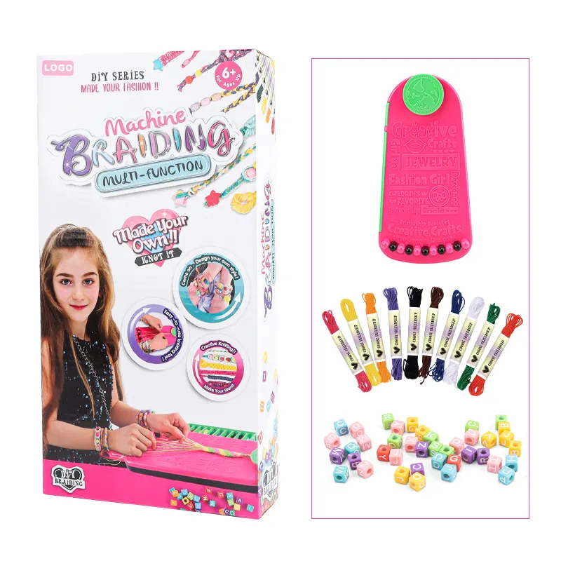 Leemook Custom Set di perline per la creazione di gioielli fai da te ragazze braccialetto braccialetto braccialetto giocattoli macchina per maglieria