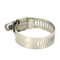 Collier de serrage métrique en acier inoxydable de précision 201/304/316 pour connexion