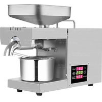 Presse à Huile Automatique à Usage Domestique pour Huile d'Olive et Extraction de Coco par Pression à Froid