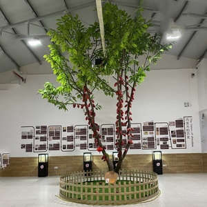 Árbol de Cacao Artificial, Árbol <span class=keywords><strong>Tropical</strong></span> Artificial Realista, Sin Mantenimiento, para Uso Comercial en Interiores y Exteriores - Product Image 2
