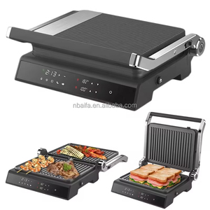 Aifa Digital <span class=keywords><strong>XXL</strong></span> 6 4 tranches de haute qualité Oem Factory 1800w <span class=keywords><strong>Panini</strong></span> Press Contact <span class=keywords><strong>Grill</strong></span> antiadhésif intérieur électrique Contact <span class=keywords><strong>Grill</strong></span> - Product Image 6