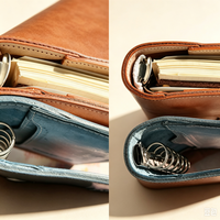 Carnet A5 personnalisé haut de gamme, bloc-notes professionnel à spirale, planificateur de réunions avec logo personnalisé
