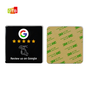 Tùy chỉnh in ấn Google Cảm ơn bạn đánh giá thẻ Sticker WhatsApp Instagram thẻ PVC tiktok <span class=keywords><strong>NFC</strong></span> <span class=keywords><strong>Tag</strong></span> nút hành động - Product Image 3