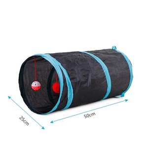 Tunnel pliable pour chat, jouets amusants pour chat, tunnel de jeu multiple pour chat, jouet tunnel pour chat - Product Image 2