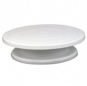 Support à gâteau rotatif en plastique personnalisé pour fêtes, accessoire de fête en gros, moins cher, avec logo personnalisé - Product Image 5