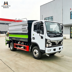 Camion pulvérisateur d'eau HEAVSTY <span class=keywords><strong>Euro</strong></span> 6 Diesel Automatique Neuf Dongfeng D6 5m pour le nettoyage des rues, utilisation multifonctionnelle - Product Image 5