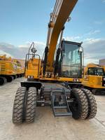 Excavatrice sur pneus d'occasion de haute qualité CAT M315GC, moteur Caterpillar C4.4, pour travaux municipaux